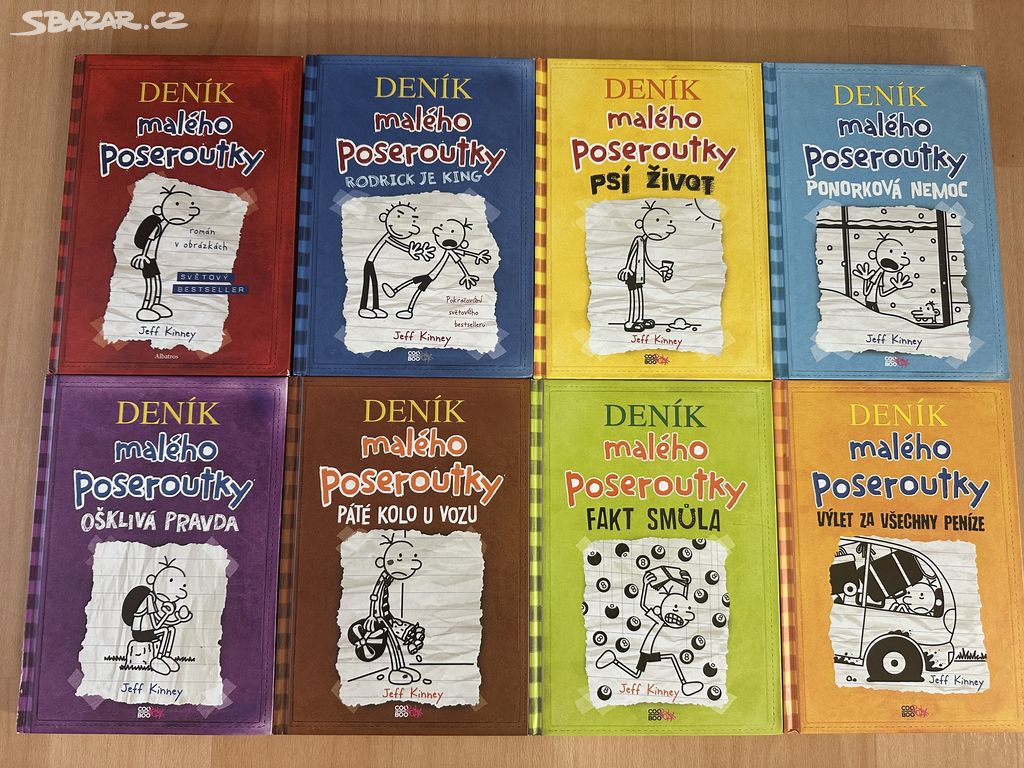 Deník malého poseroutky 1,2,4,5,6,7,8,9