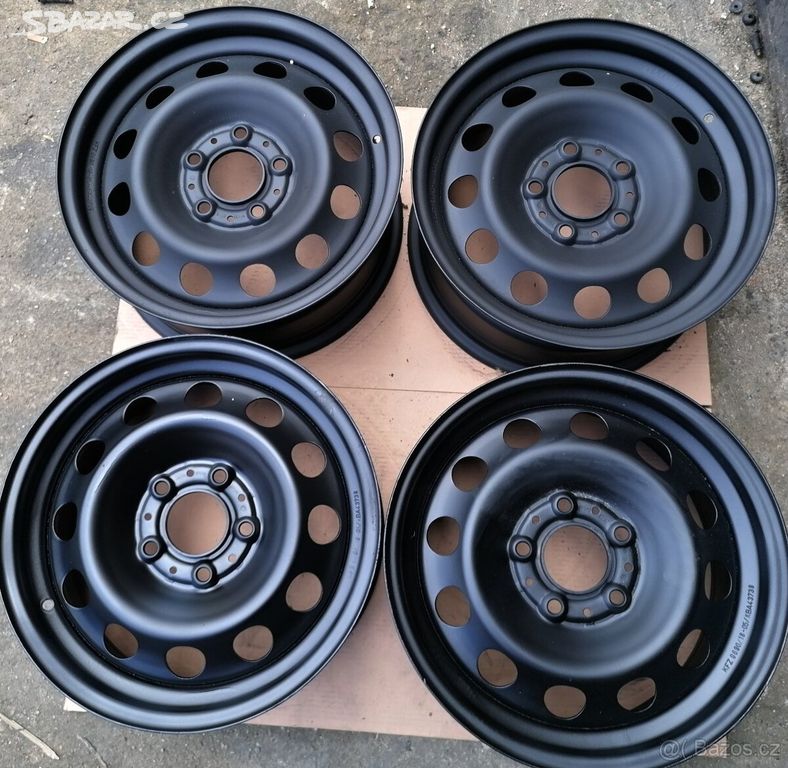 Plechové disky 16" 5X108 J7.0 ET47 Peugeot Citroen