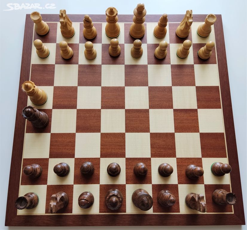 Luxusní šachová sada Chess Gammon, šachy (nové)