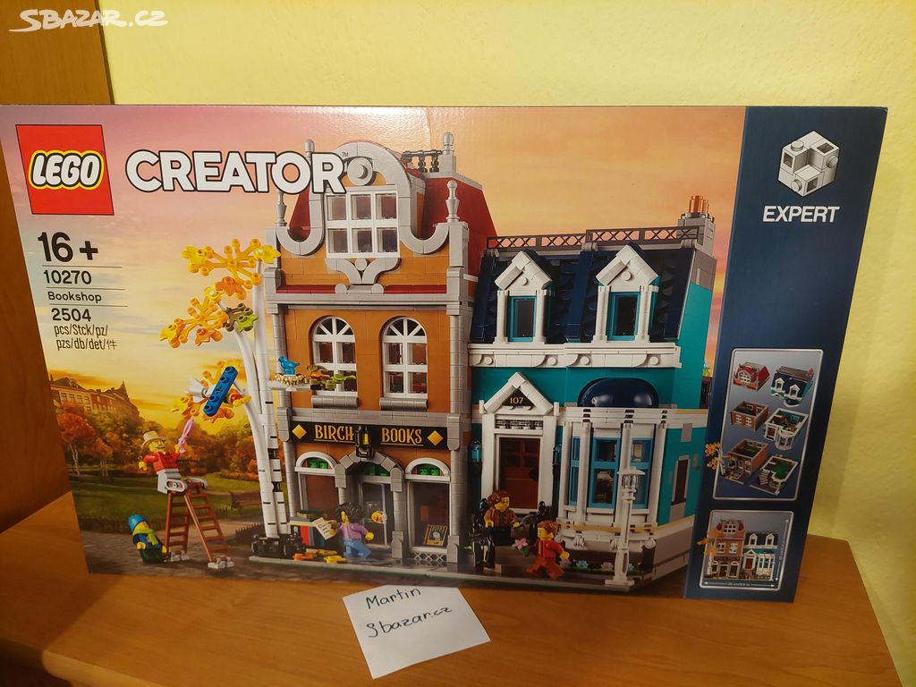 LEGO Creator Expert 10270 Knihkupectví