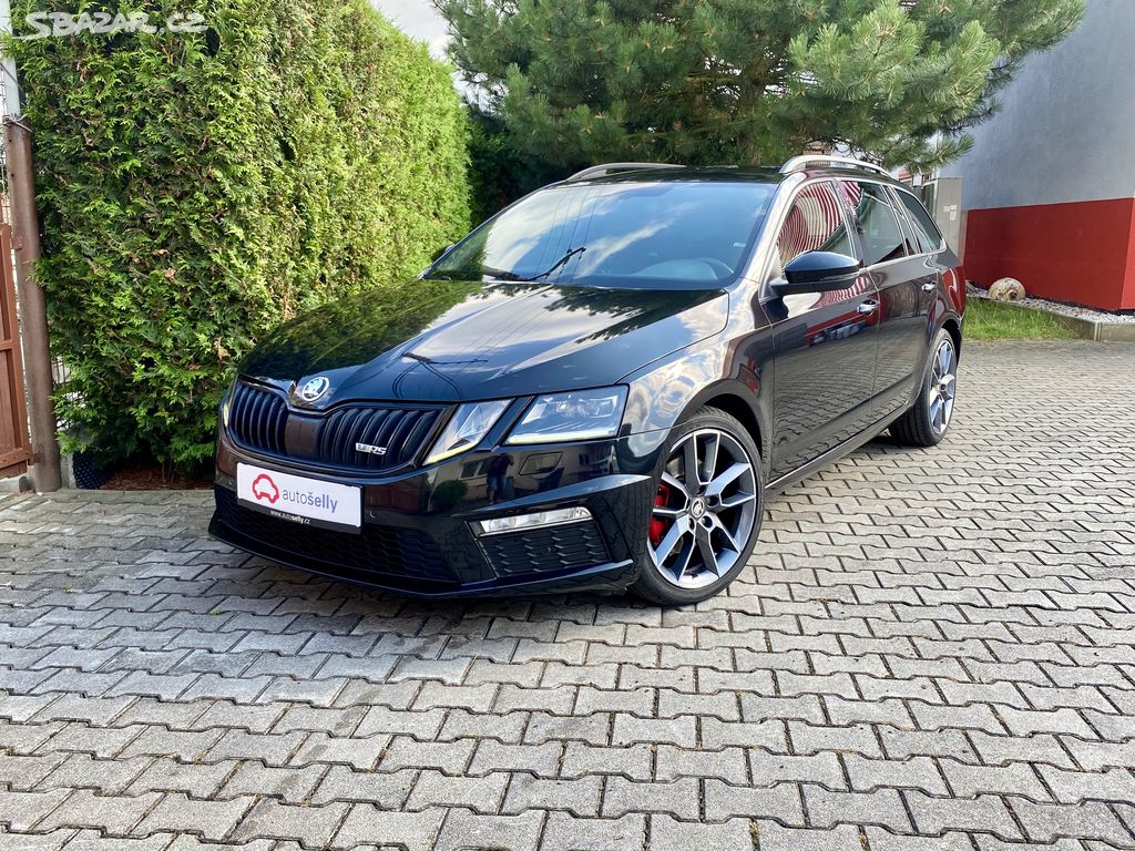 ŠKODA OCTAVIA 2,0 TDI RS DSG 4X4 LED ZÁRUKA / 2020