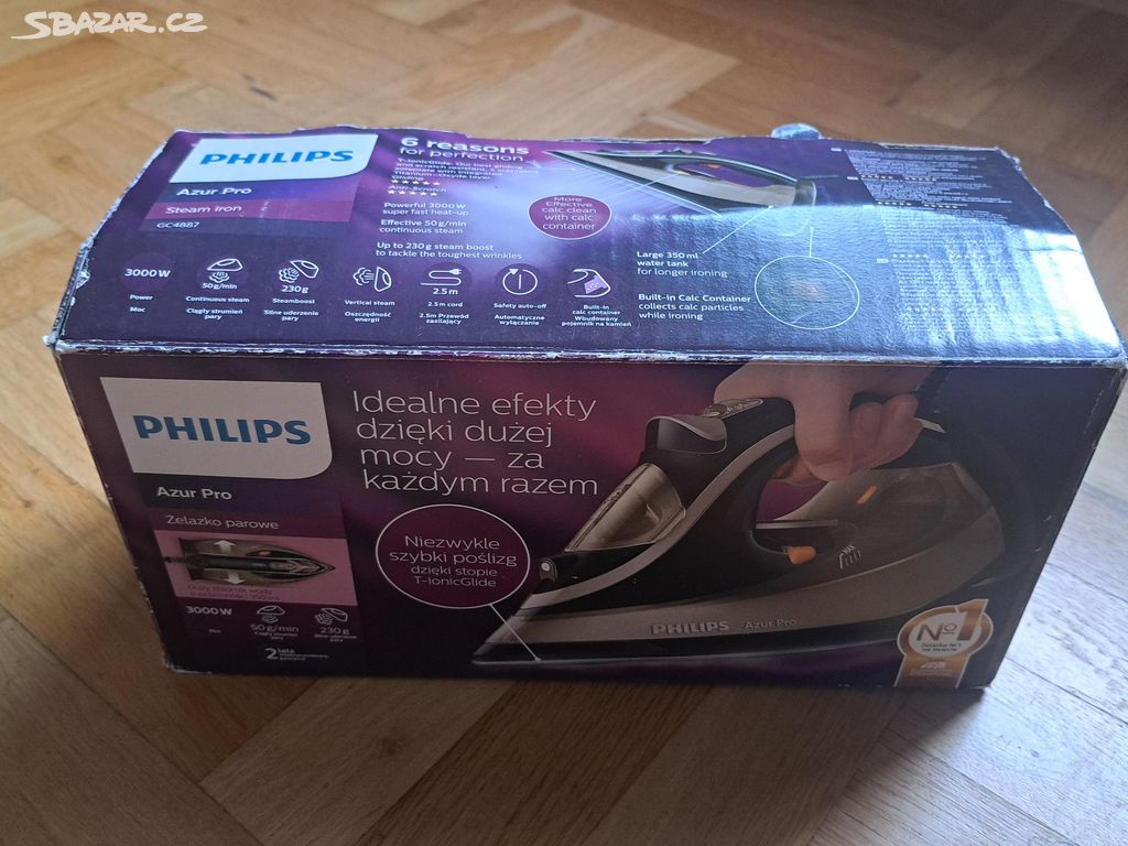 Žehlička Philips azur pro 3000W