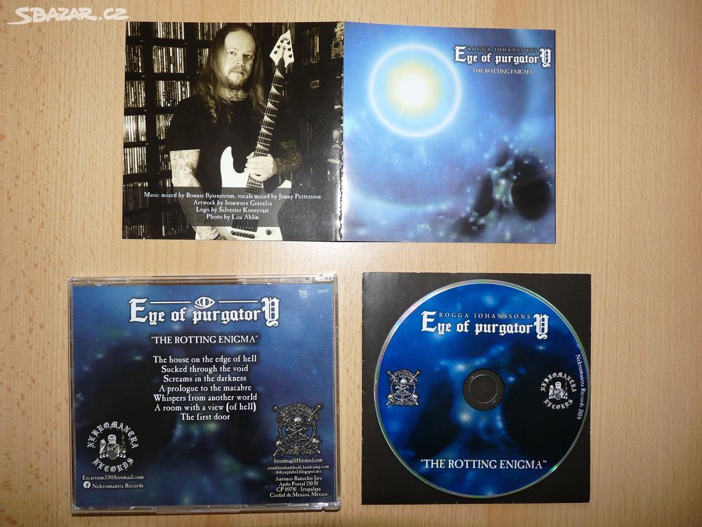 prodám CD EYE OF PURGATORY-The Rotting Enigma 2018