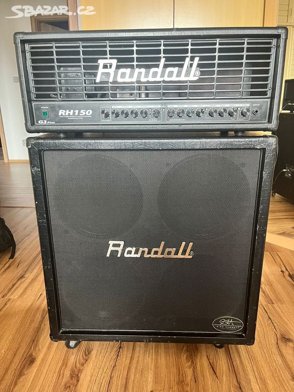 zesilovač Randall RH150G3PLUS a box Randall RH412