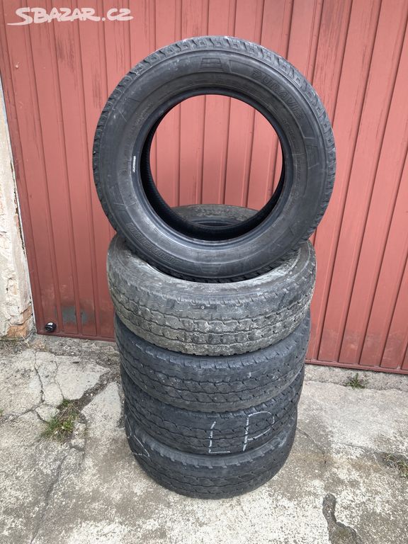 5x Letní pneu Bridgestone Duravis VAN 215/65 R16