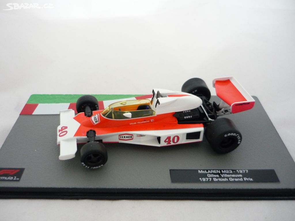 McLaren M23 1977 Villeneuve Formule F1 Altaya 1/43