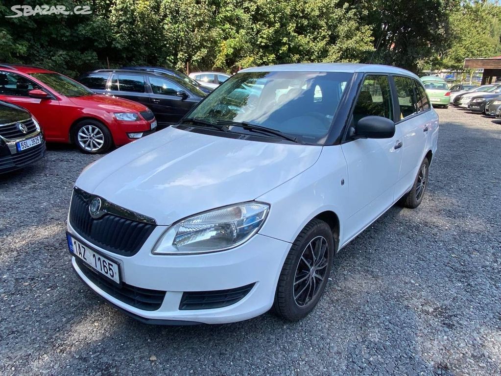 Škoda Fabia Combi 1.2TSI 63kW klimatizace 2010 ČR