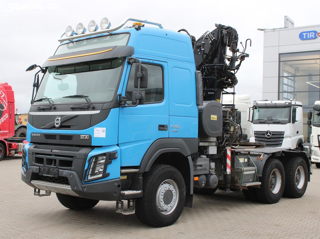 VolvoFMX 540,6x6,HYDRAULICKÁ RUKA LOGLIFT F165ZT93