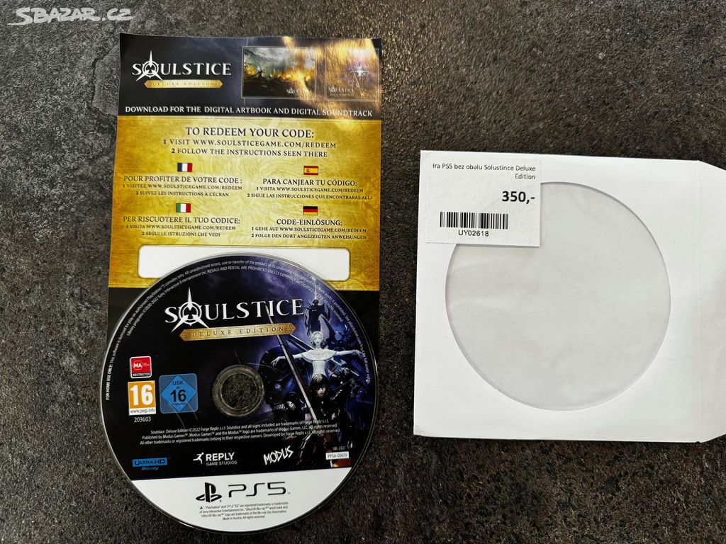 Hra PS5 bez obalu Soulstice Deluxe Edition