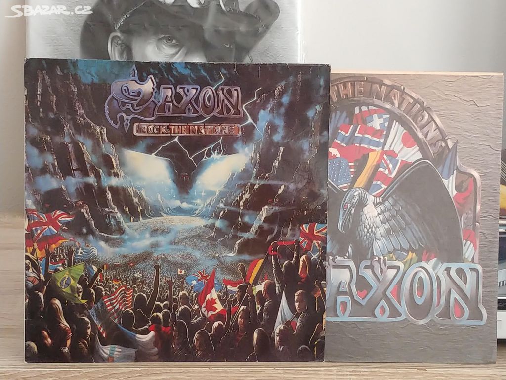 LP Saxon - Rock The Nations