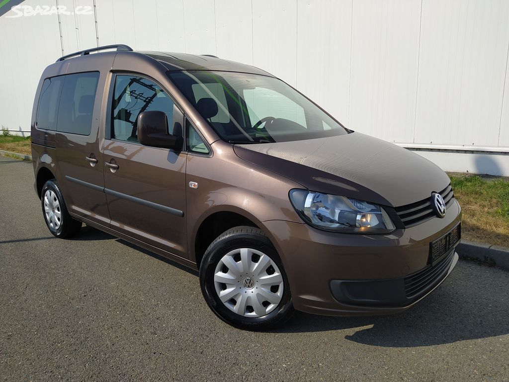 VW Caddy 1.6 TDi CR, park. senzory