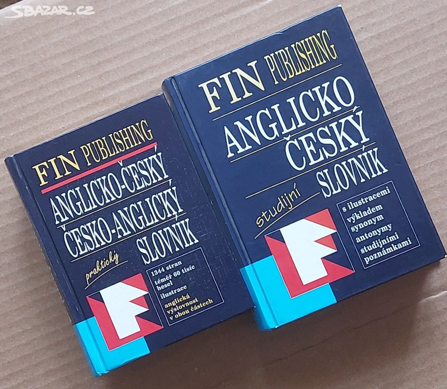 ANGLICKO-ČESKÝ SLOVNÍK 2 typy = CELKEM 99 Kč