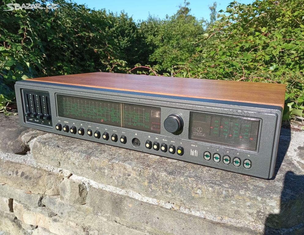 RECEIVER TESLA 816A HIFI FUNKČNÍ