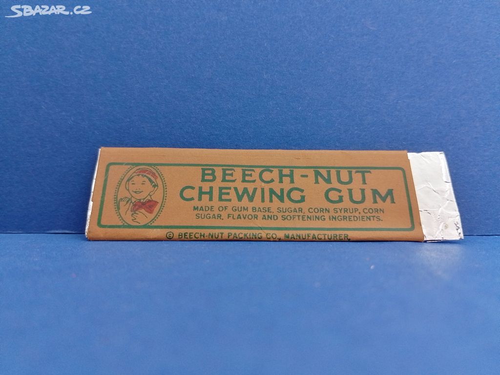 Žvýkačky Beech Nut stará sbírka Chewing gum