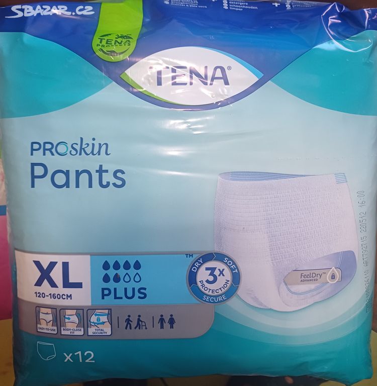 TENA proskin pants XL dámské potřeby