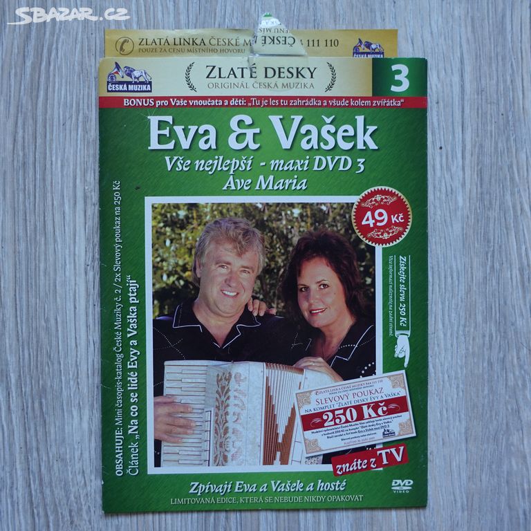 DVD - Eva & Vašek - Vše nejlepší Ave Maria