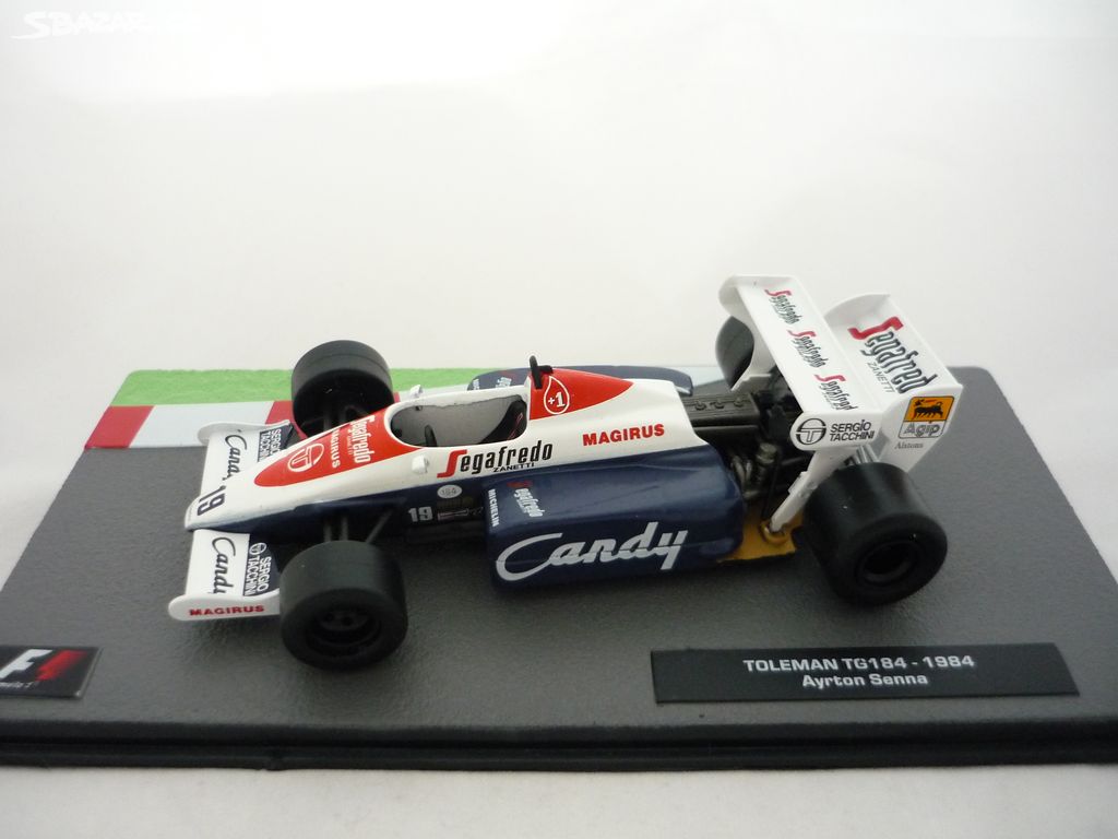 Toleman TG184 A.Senna 1984 Formule F1 Altaya 1/43