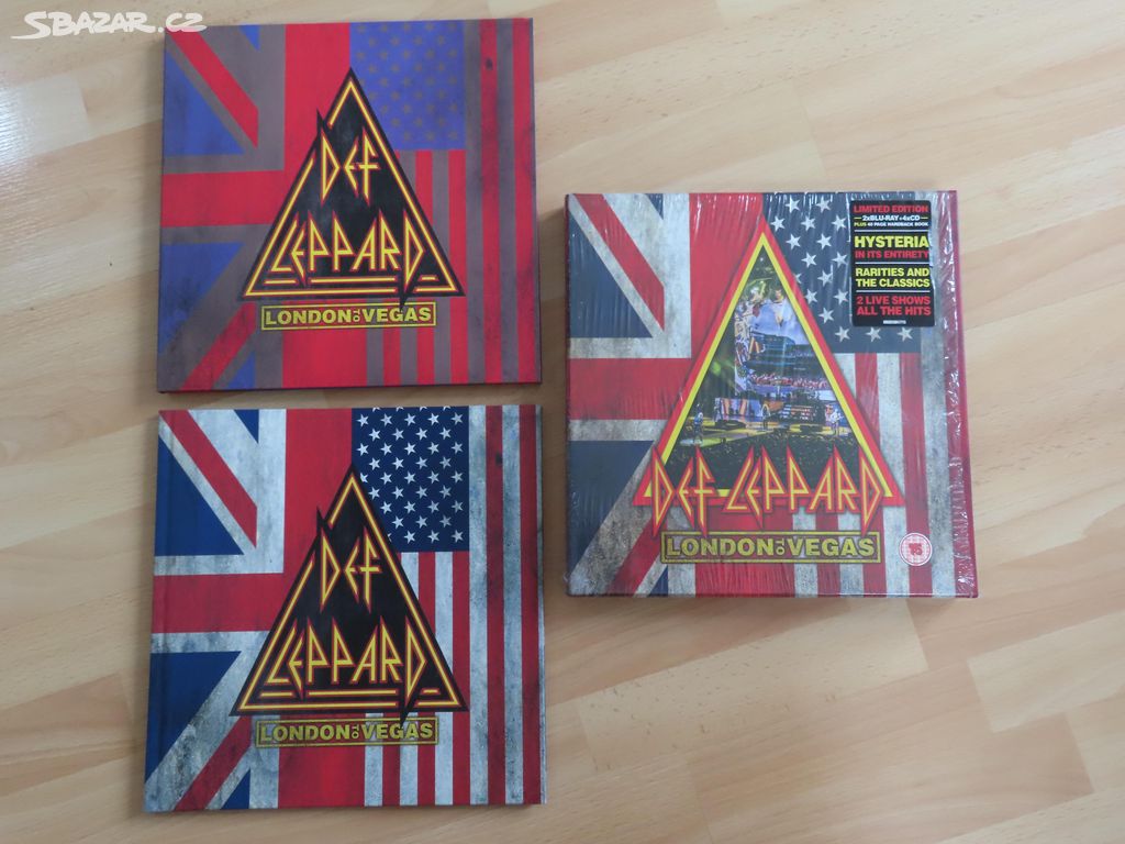 def leppard 1 box cd bluray nové