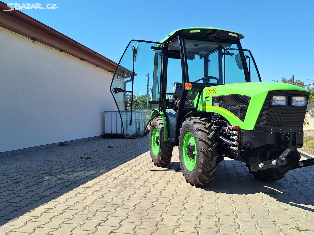 malotraktor VEGA 26 FD NOVÝ TOP výbava