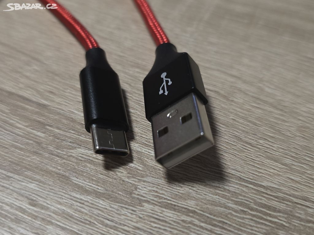 USB-C nabíjecí a datový kabel s délkou 2 metry