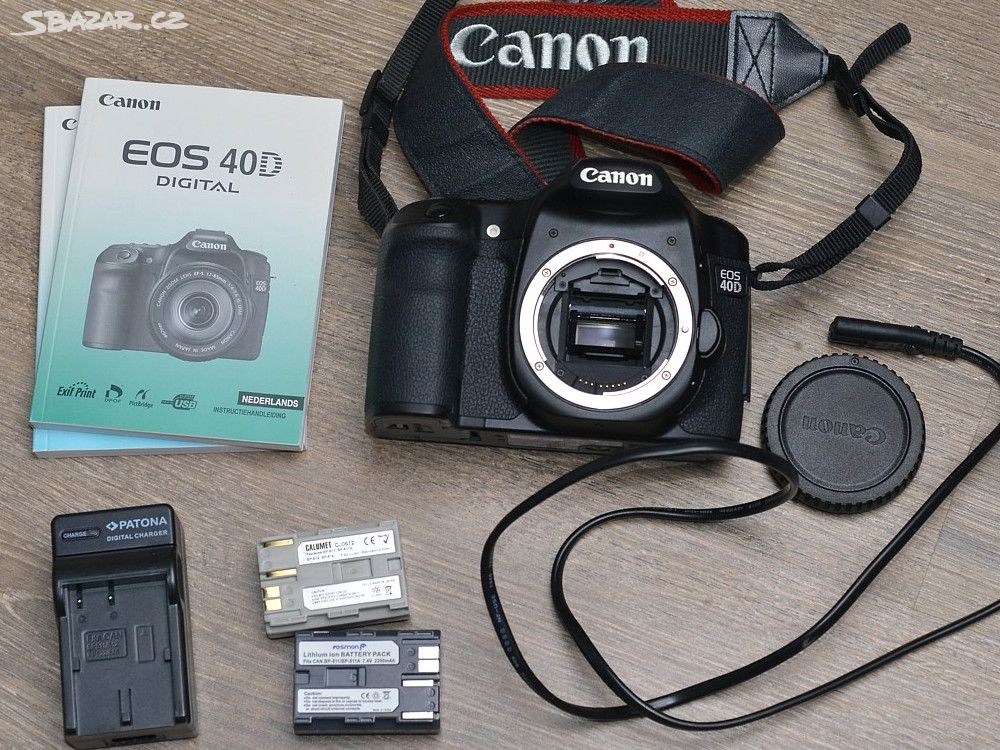 Canon EOS 40D *10,1Mpix CMOS* 10500 Exp.