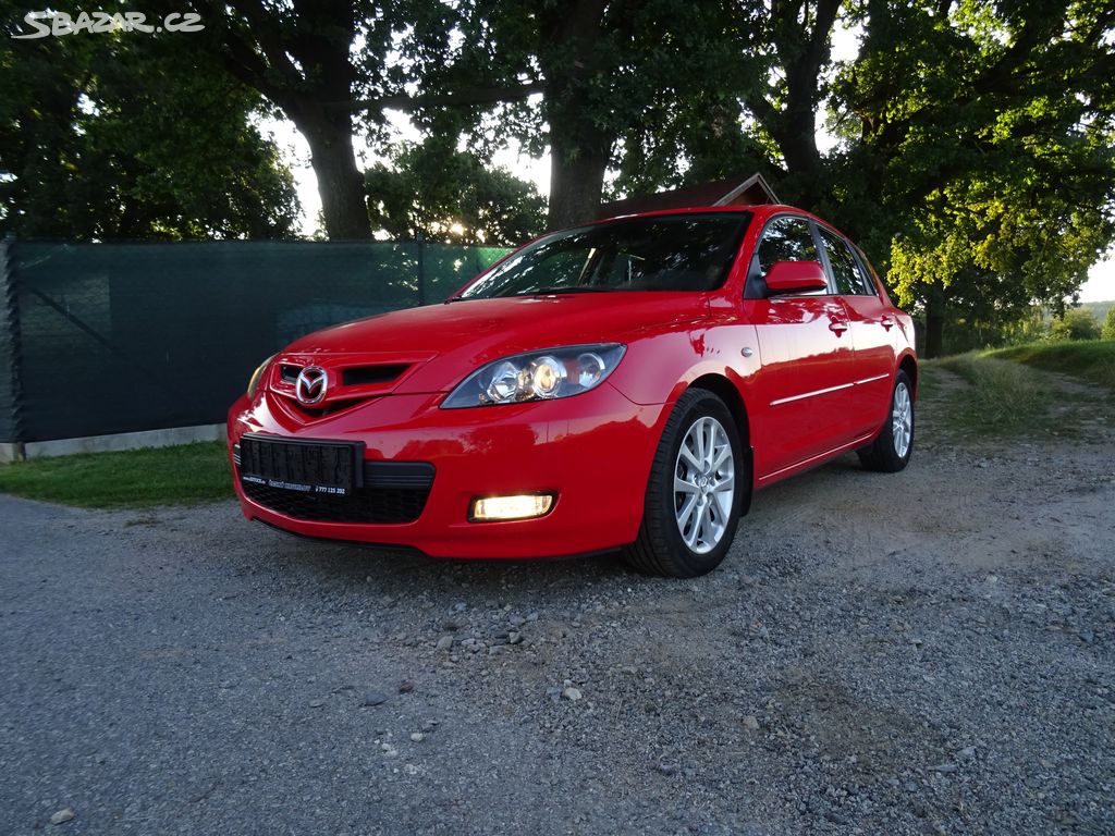 Mazda 3 1.6i 77 kW 2x kola, aut. klima, nová STK