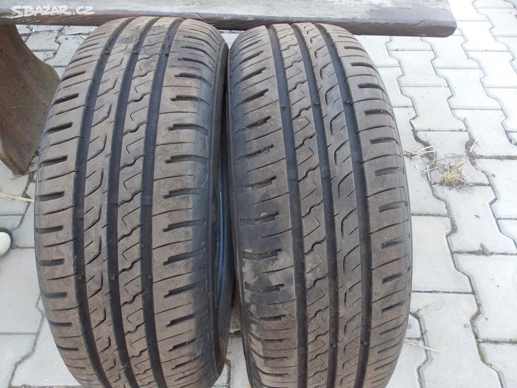 2ks 175/65 R14 Barum letní DOT 4521 cca. 6,5 mm