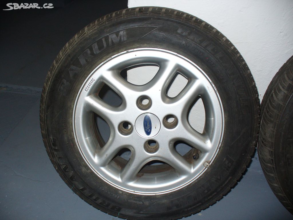 Sada letních kol 165 / 70 R 13 originál na Ford