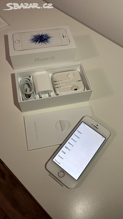 *iOS 11* iPhone SE 128gb 1.gen neaktivovaný silver