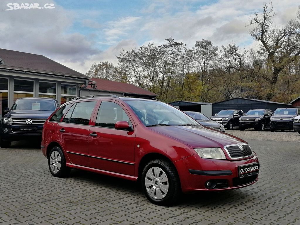 Škoda Fabia KOMBI 1.2HTP 47kW 1.majitel ČR