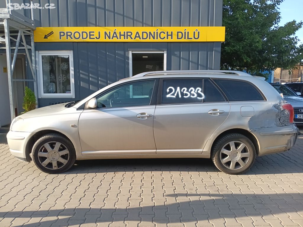 Prodám náhradní díly z vozu Toyota Avensis č.21333