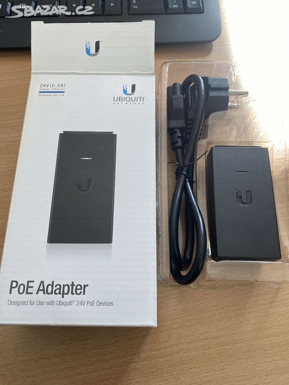 Ubiquiti POE-24-12W-G, Gig PoE Injektor, 24V/0.5A