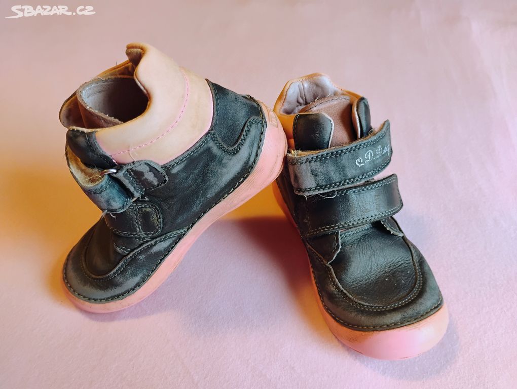 Polobotky DD Step, vel. 27, cca 16cm