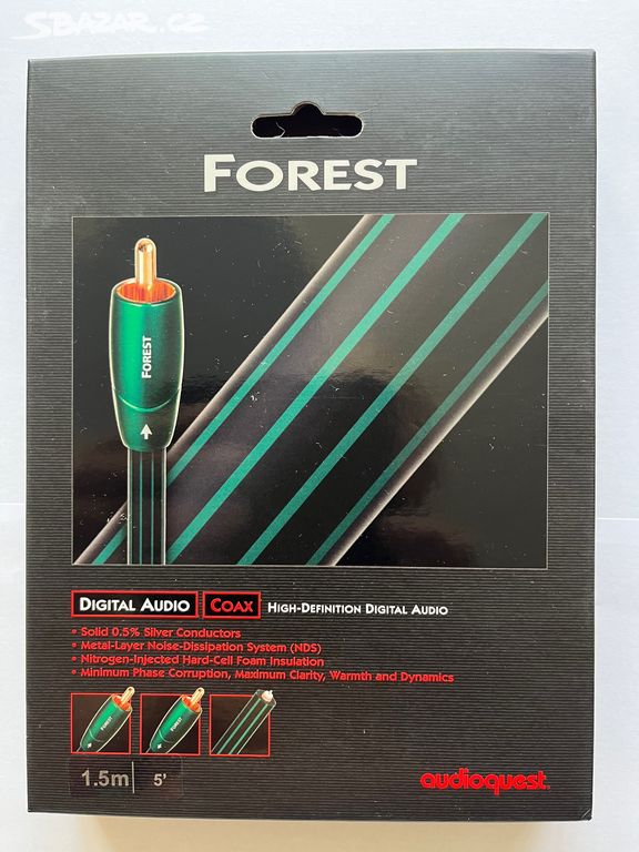 Audioquest Forest digital audio coax 1,5 m