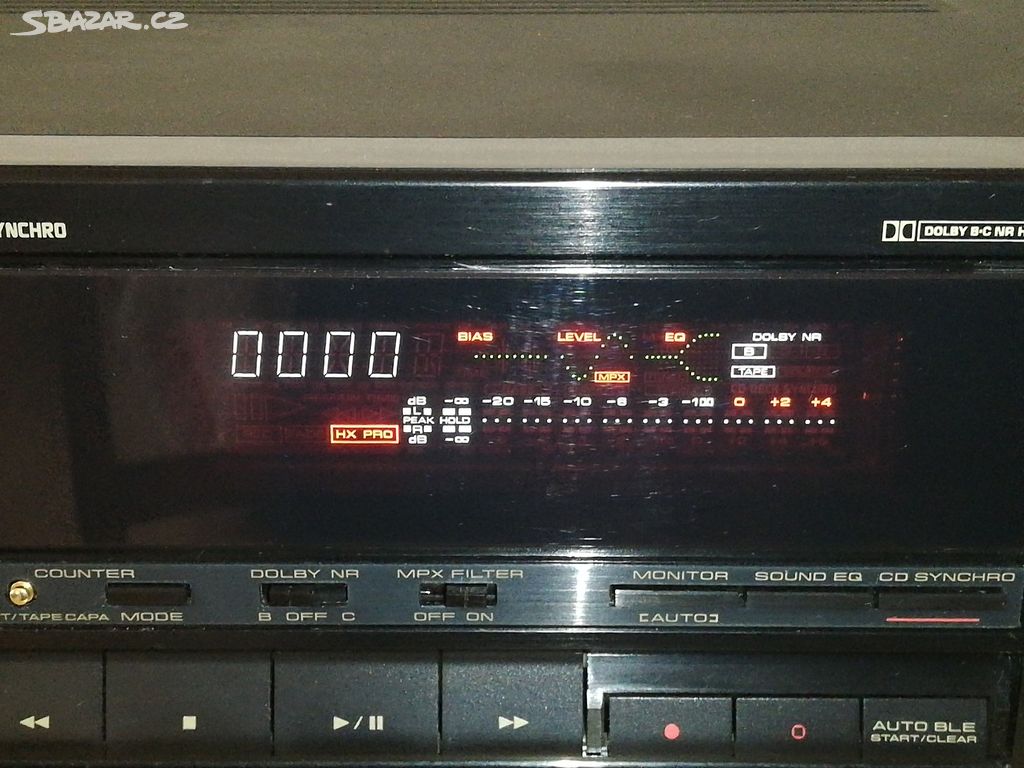 Japan magnetofon kazetový Tape Deck PIONEER