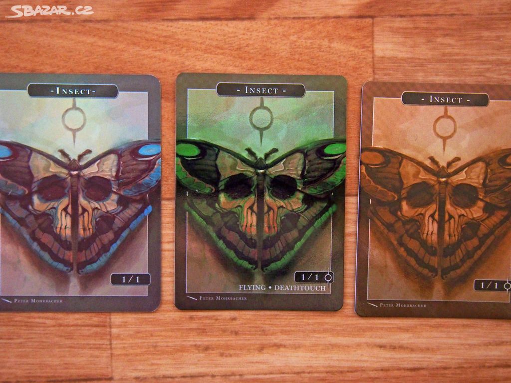 Prodám MTG custom tokeny k Magic: The Gathering