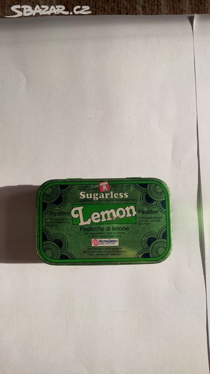 Retro plechovka Sugarless Lemon