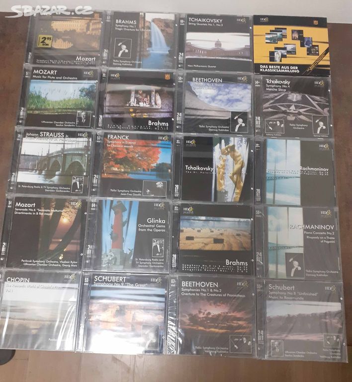 CD/vážná hudba /77 ks/