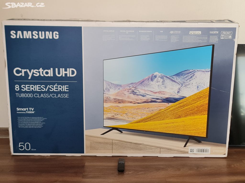 Televize Samsung SMART LED, 125cm, 4K Ultra HD