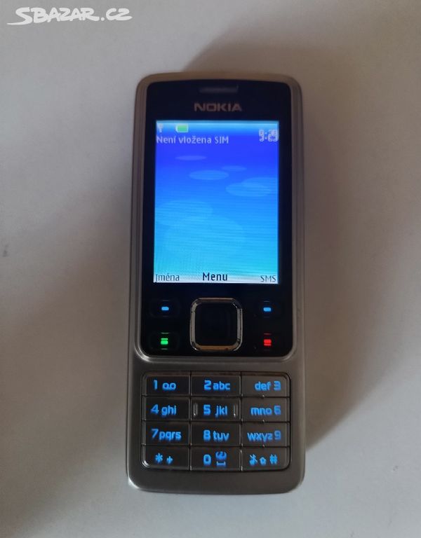 Nokia 6300 stříbrný