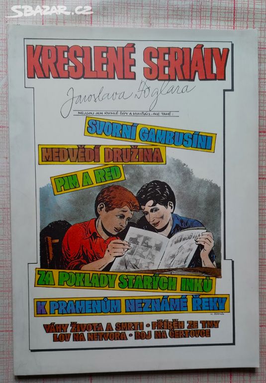 KRESLENÉ SERIÁLY JAROSLAVA FOGLARA / 1990 /