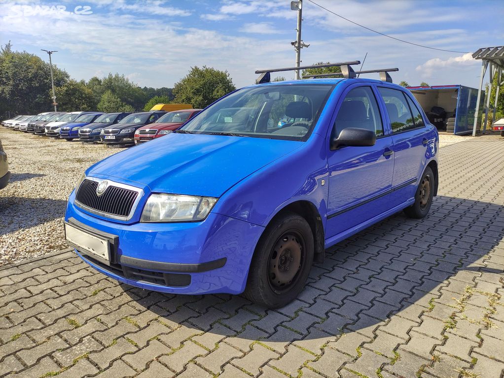 ŠKODA FABIA 1.2i 1.MAJITEL ,KOUPENO V ČR,PŘÍČNˇÍKY