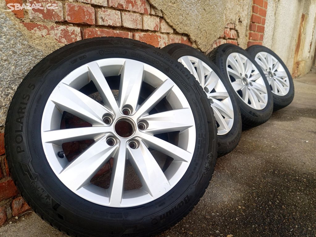 Alu VW Passat 16" 5x112 zimni pneu sada 30