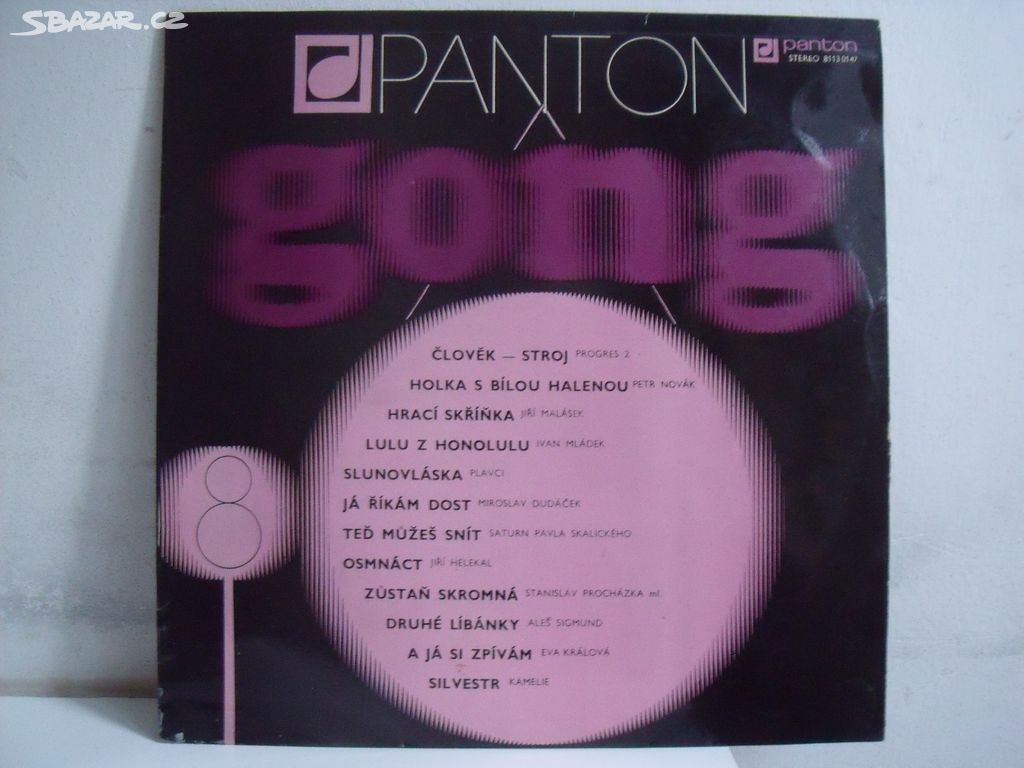 LP deska GONG /Panton 1981 - výběr