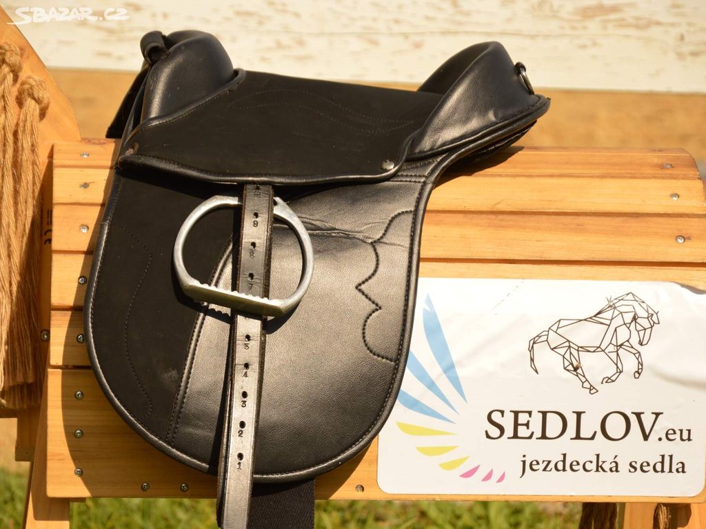 Dětské pony sedlo - placka