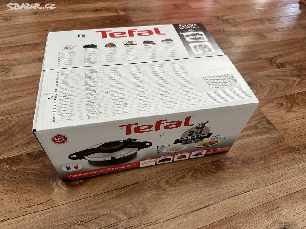 Tlakový hrnec Tefal Clipso Minut Exception 5 l