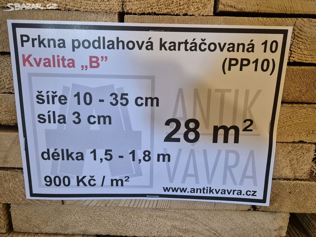 Prkna podlahová kartáčovaná 10