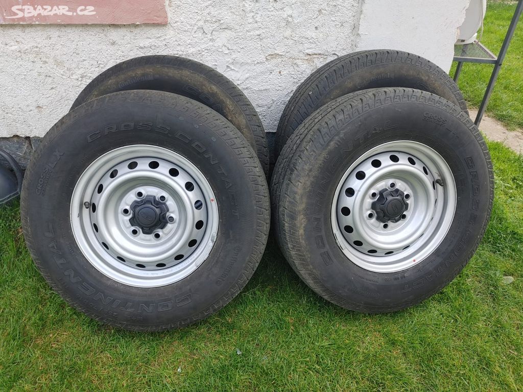 Nová plech.kola Ford Ranger,pneu Contin 255/70 R16