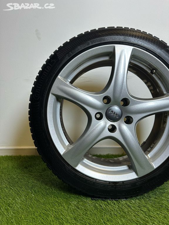 Alu kola 5x112 r18 se zimním pneu