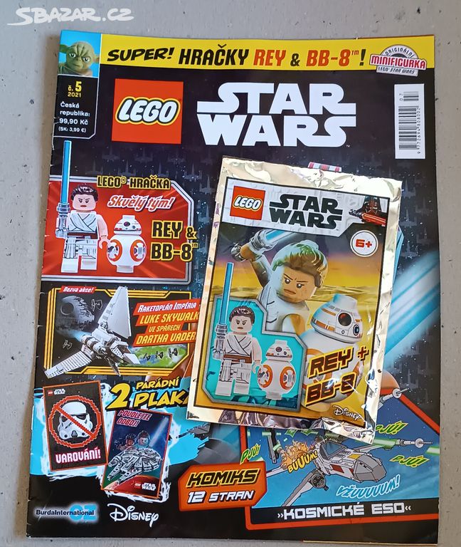 LEGO STARWARS 5/21 - časopis + hračka